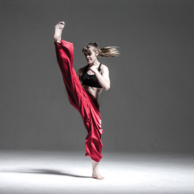 Female kickboxing 6 — figure reference